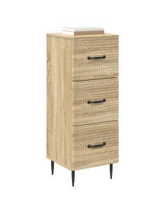 Mobile con Cassetti Rovere Sonoma 33 x 34,5 x 89,5 cm 2