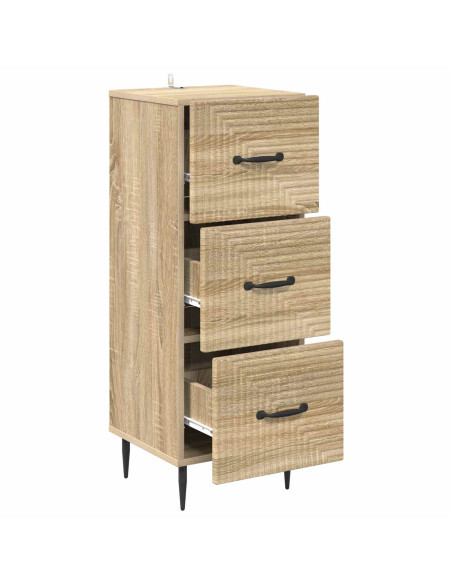 Mobile con Cassetti Rovere Sonoma 33 x 34,5 x 89,5 cm