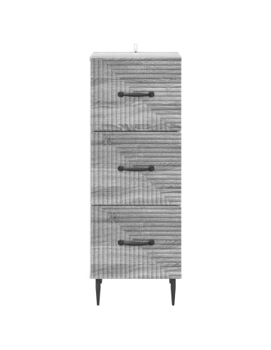 Mobile con Cassetti Grigio Sonoma 33 x 34,5 x 89,5 cm