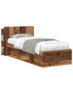 Testata del letto Legno antico Legno ingegnerizzato 2
