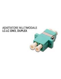 ADATT.LC DUPLEX MM AQUA 2
