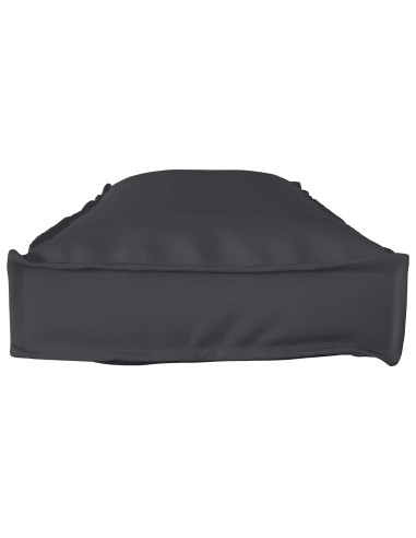 Set di Cuscini per Pallet 2 pcs Nero 120 x 40 x 8 cm
