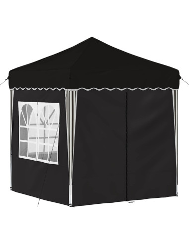 Tenda per feste a pop-up Nero 195 x 195 x 245 cm Tessuto Oxford