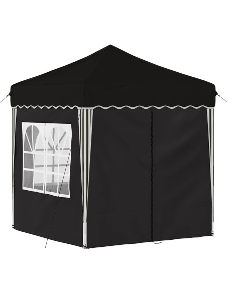 Tenda per feste a pop-up Nero 195 x 195 x 245 cm Tessuto Oxford