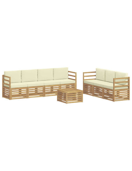 Set divani Legno di Acacia Massello