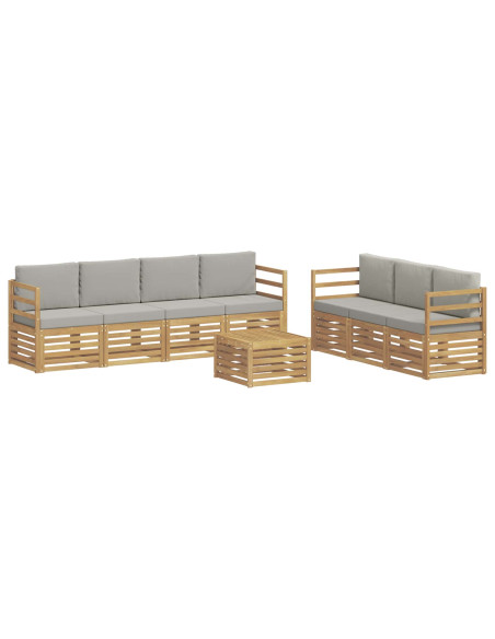 Set divani Legno di Acacia Massello