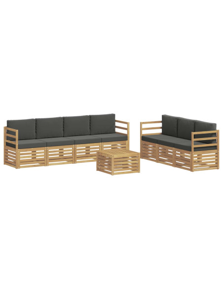 Set divani Legno di Acacia Massello