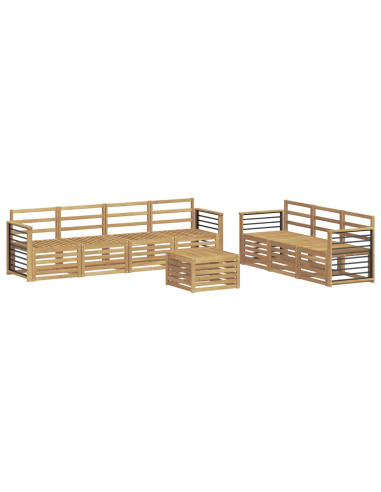 Set divani Legno di Acacia Massello