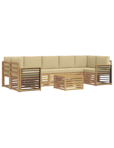 Set divani Legno di Acacia Massello