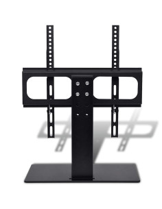 Supporto TV con Base in Ferro Nera 400 x 400 mm 23" - 55"