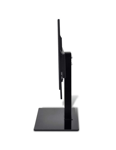 Supporto TV con Base in Ferro Nera 400 x 400 mm 23" - 55"