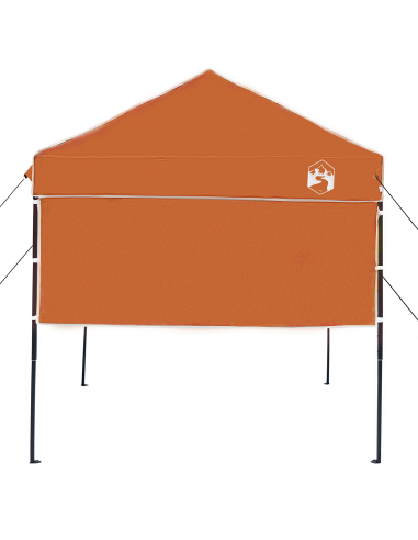 Tenda Gazebo Arancione 194 x 194 x 251 cm Tessuto