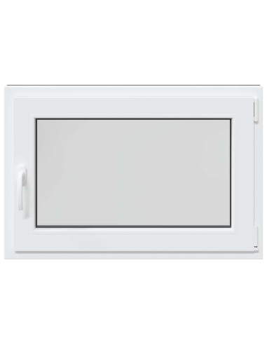 Finestra per Soffitta RISOR Antracite 80 x 70 cm PVC e Vetro
