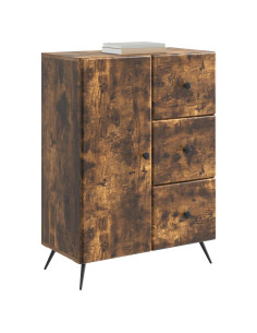 Credenza Rovere Fumo 66 x 34,5 x 90 cm Legno ingegnerizzato 2