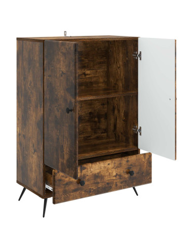 Credenza Rovere Fumo 66 x 34,5 x 95 cm Legno ingegnerizzato