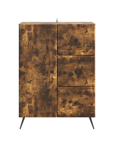 Credenza Rovere Fumo 66 x 34,5 x 90 cm Legno ingegnerizzato