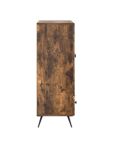 Credenza Rovere Fumo 66 x 34,5 x 95 cm Legno ingegnerizzato