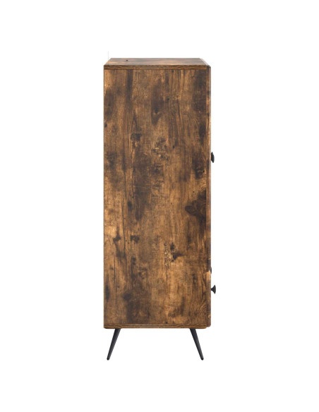Credenza Rovere Fumo 66 x 34,5 x 95 cm Legno ingegnerizzato