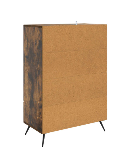 Credenza Rovere Fumo 66 x 34,5 x 95 cm Legno ingegnerizzato