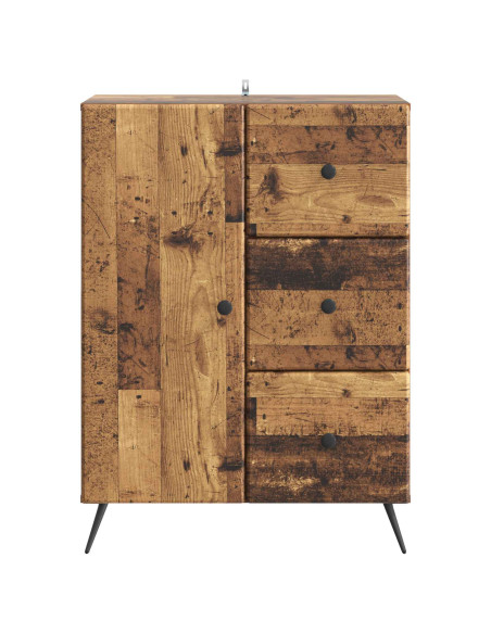 Credenza Legno antico 66 x 34,5 x 90 cm Legno ingegnerizzato