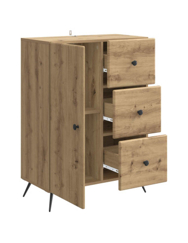 Credenza con cassetto Rovere Artigianale 66 x 34,5 x 90 cm