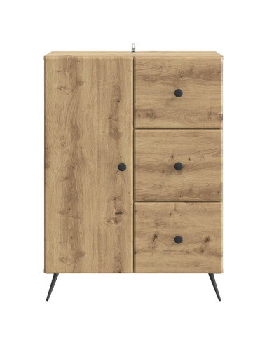 Credenza con cassetto Rovere Artigianale 66 x 34,5 x 90 cm
