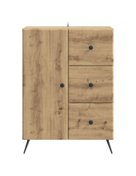 Credenza con cassetto Rovere Artigianale 66 x 34,5 x 90 cm