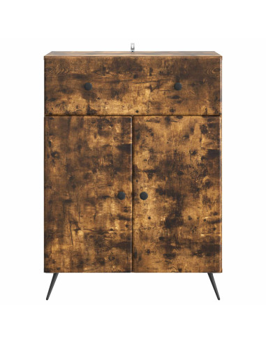 Credenza Rovere Fumo 66 x 34,5 x 90 cm Legno ingegnerizzato