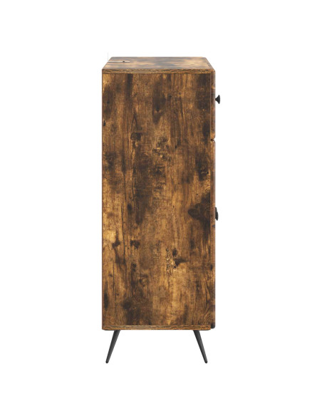 Credenza Rovere Fumo 66 x 34,5 x 90 cm Legno ingegnerizzato