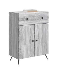 Credenza Grigio Sonoma 66 x 34,5 x 90 cm Legno ingegnerizzato 2