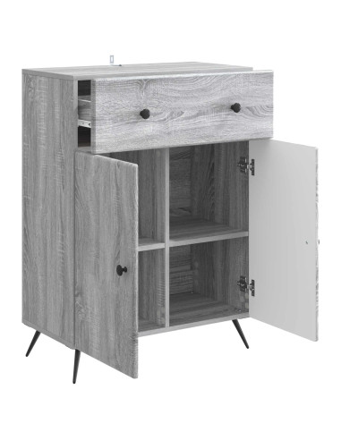 Credenza Grigio Sonoma 66 x 34,5 x 90 cm Legno ingegnerizzato