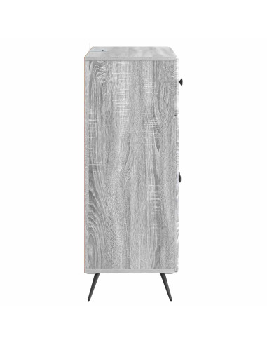 Credenza Grigio Sonoma 66 x 34,5 x 90 cm Legno ingegnerizzato