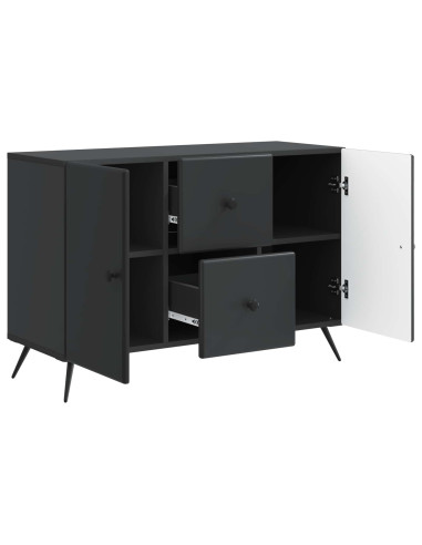 Credenza Nero 89 x 34,5 x 60 cm Legno ingegnerizzato