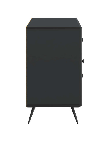 Credenza Nero 89 x 34,5 x 60 cm Legno ingegnerizzato