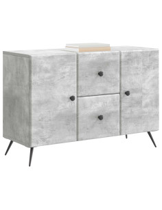 Credenza Grigio Cemento 89 x 34,5 x 60 cm Legno ingegnerizzato 2