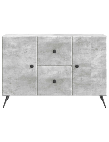 Credenza Grigio Cemento 89 x 34,5 x 60 cm Legno ingegnerizzato