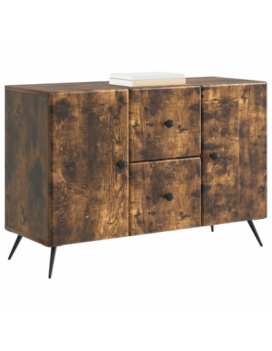 Credenza Rovere Fumo 89 x 34,5 x 60 cm Legno ingegnerizzato