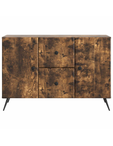 Credenza Rovere Fumo 89 x 34,5 x 60 cm Legno ingegnerizzato