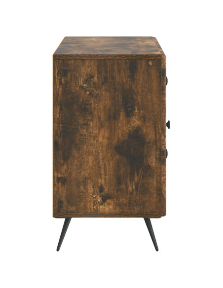Credenza Rovere Fumo 89 x 34,5 x 60 cm Legno ingegnerizzato