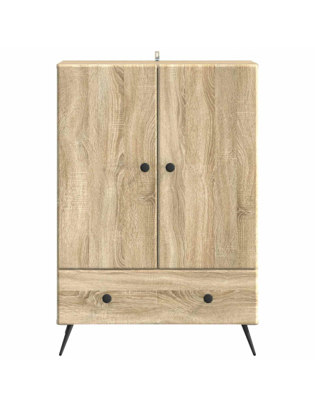 Credenza Rovere Sonoma 66 x 34,5 x 95 cm Legno ingegnerizzato