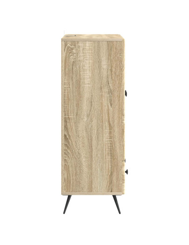 Credenza Rovere Sonoma 66 x 34,5 x 95 cm Legno ingegnerizzato