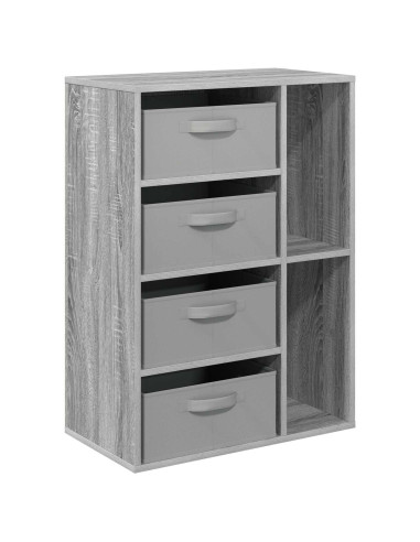 Credenza con cassetto Grigio Sonoma 60 x 33,5 x 84 cm