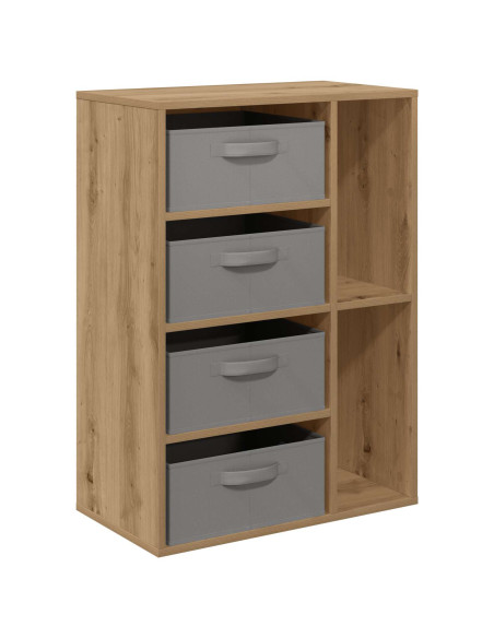 Credenza con cassetto Rovere artigianale 60 x 33,5 x 84 cm