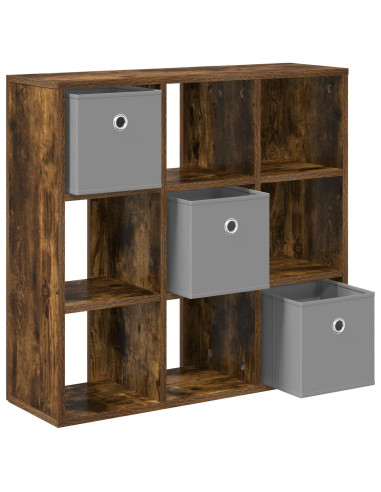 Credenza con cassetto Rovere fumé 73,5 x 24 x 69,5 cm