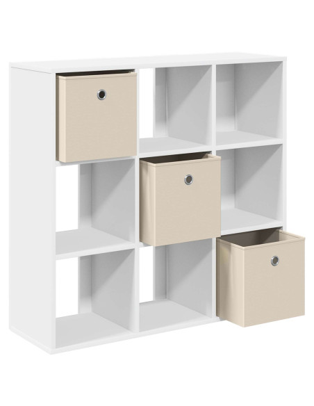 Credenza con cassetto Bianco 88,5 x 29 x 84,5 cm