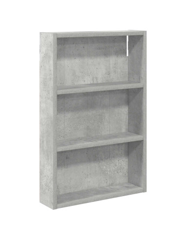 Armadio da bagno a muro Grigio Cemento 40 x 10 x 60,5 cm