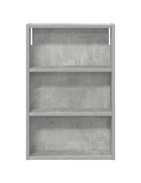 Armadio da bagno a muro Grigio Cemento 40 x 10 x 60,5 cm