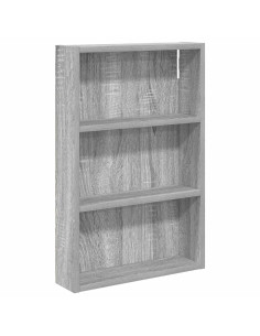 Armadio da bagno a muro Sonoma grigia 40 x 10 x 60,5 cm 2
