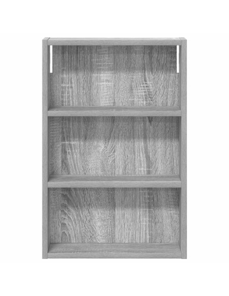 Armadio da bagno a muro Sonoma grigia 40 x 10 x 60,5 cm