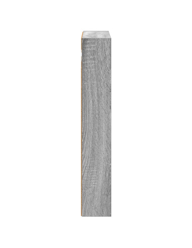 Armadio da bagno a muro Sonoma grigia 40 x 10 x 60,5 cm